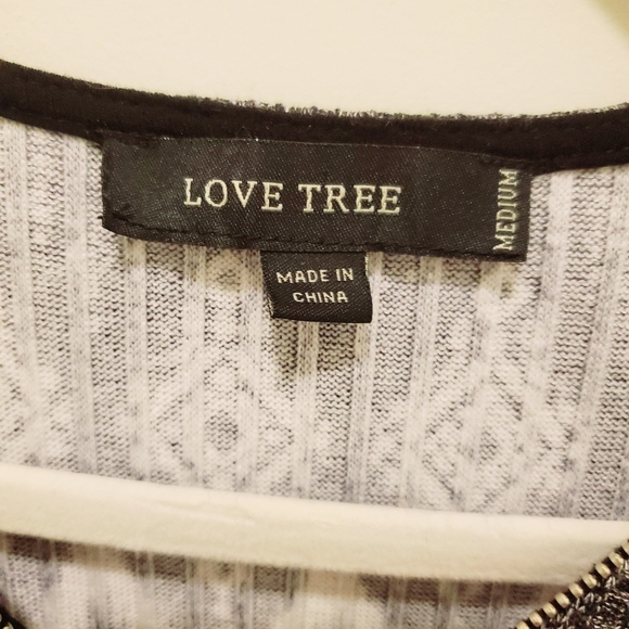 SEXY Love Tree Stretchy Zip Up Dress - Picture 5 of 6